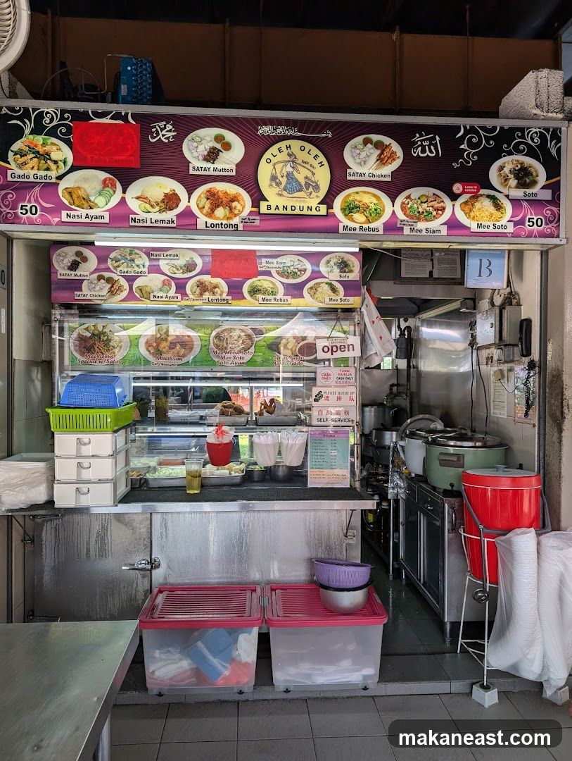 Food Stall Menu and Display