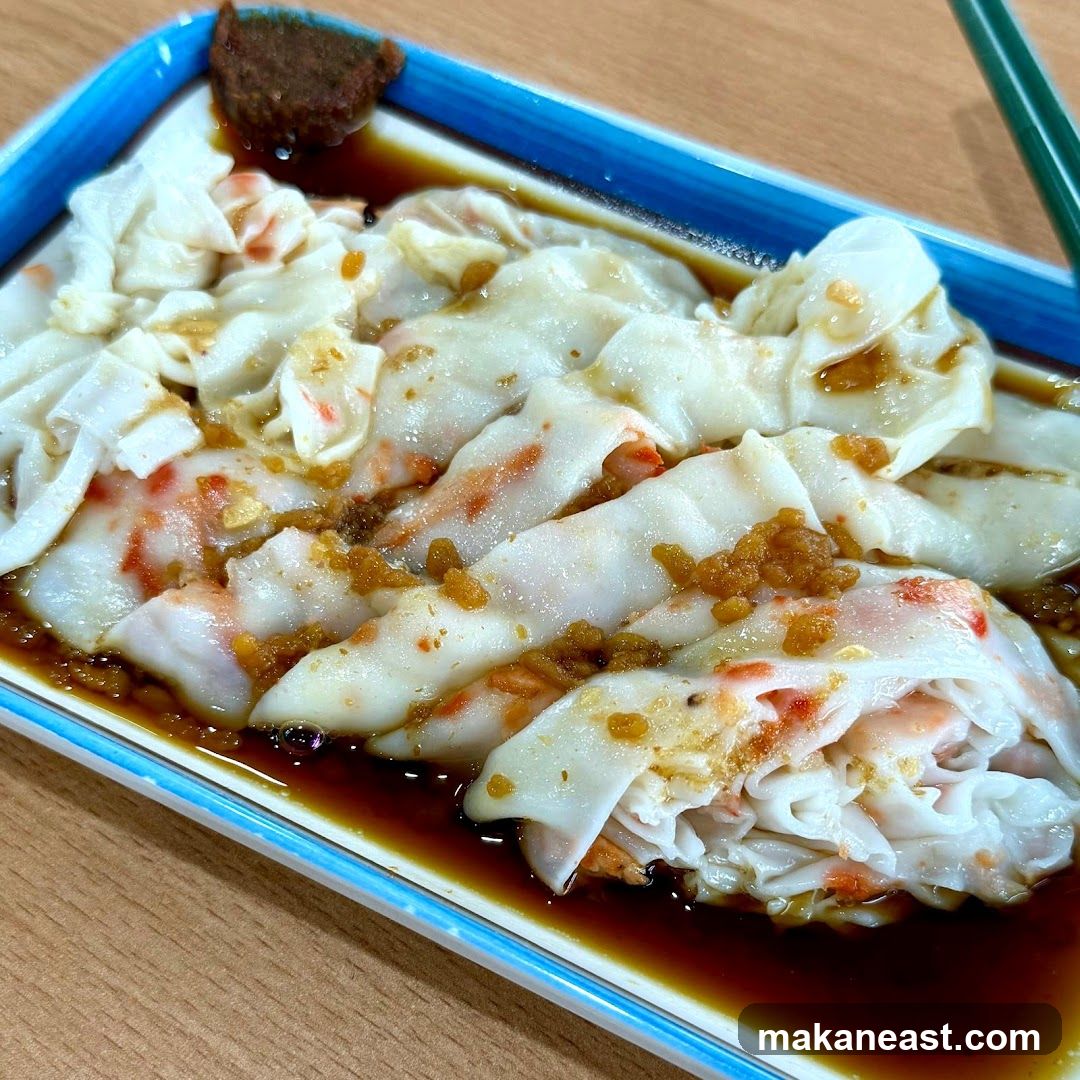 Shrimp Rice Noodle Rolls