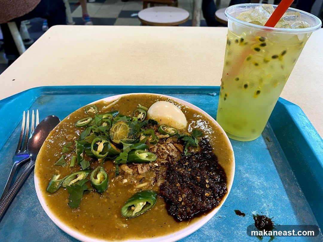 Food and Drink on Tray
