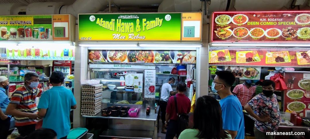 Food Stall with Menu Displays
