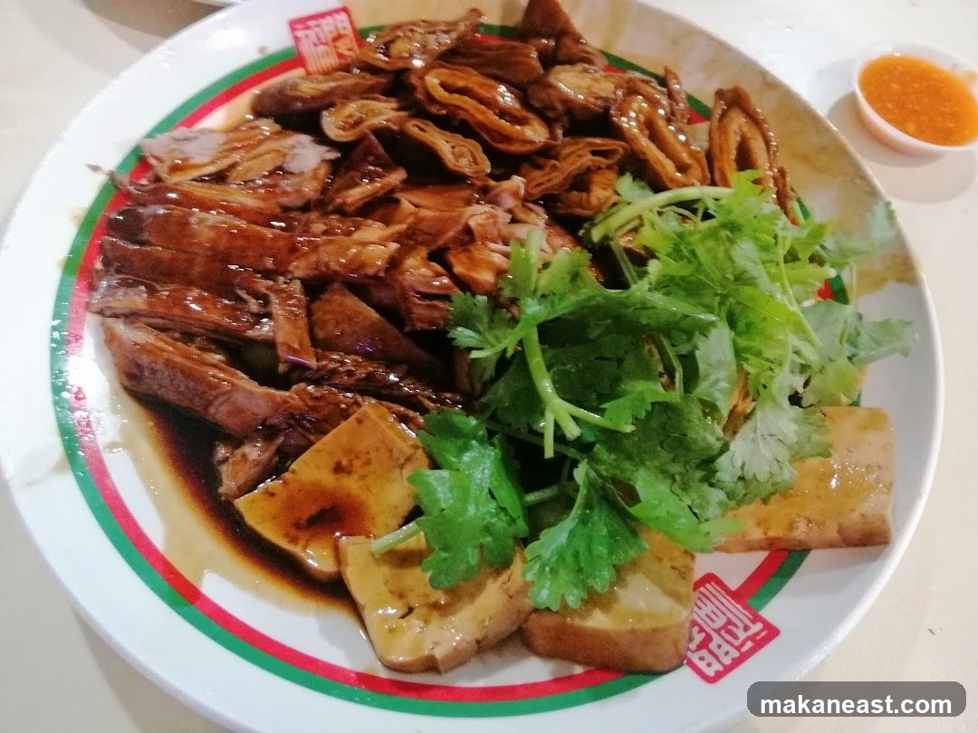 Braised Duck and Tofu Platter