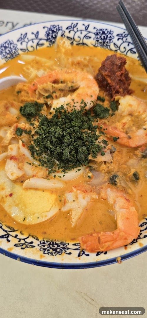 Laksa with Shrimp