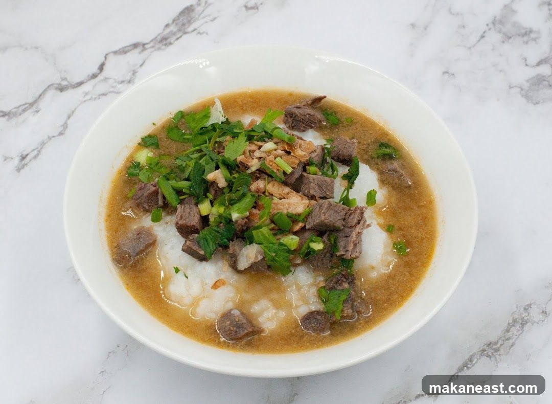 Beef Congee