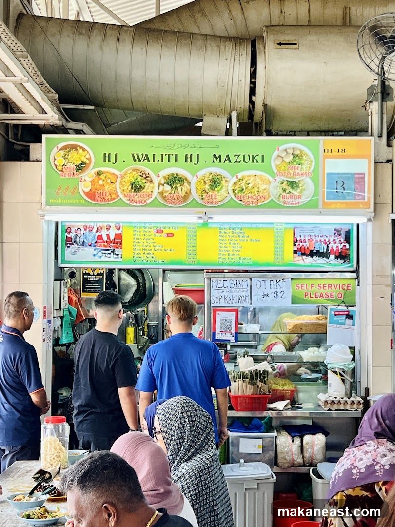 Food Stall with Menu