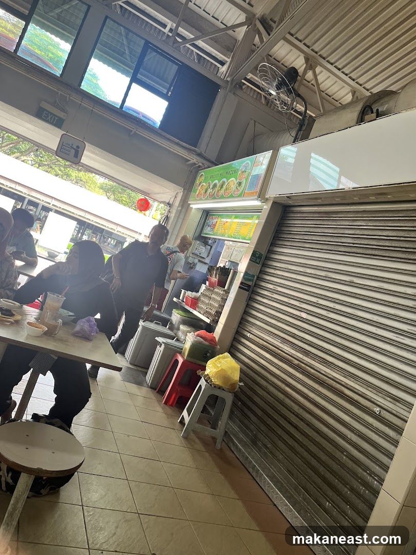 Food Stall with Menu