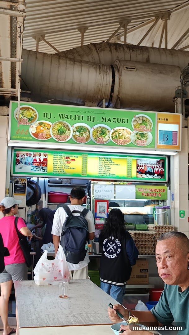 Food Stall with Menu