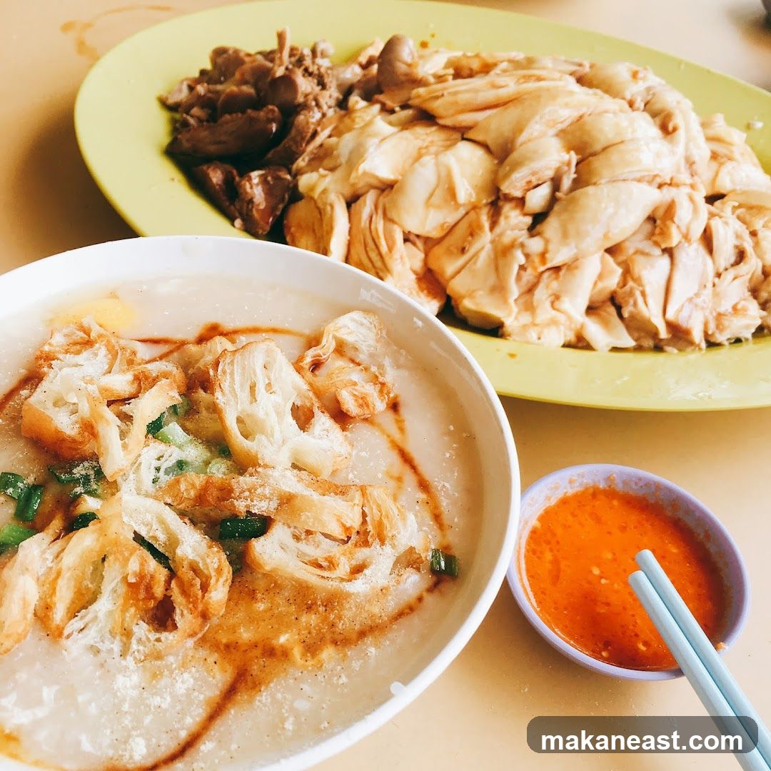 Chicken Rice and Congee