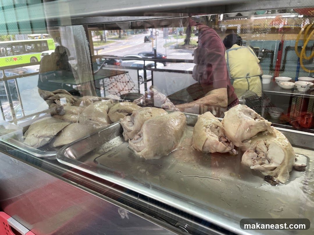 Cooked Chicken Display