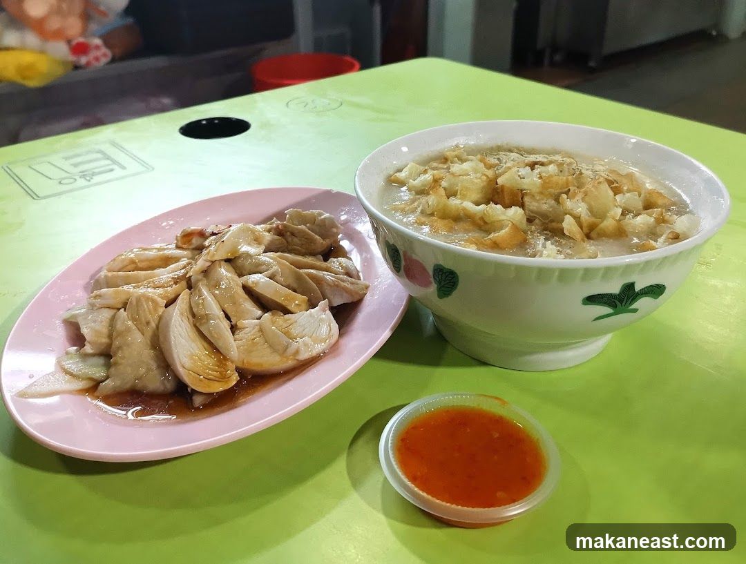 Chicken Rice and Congee