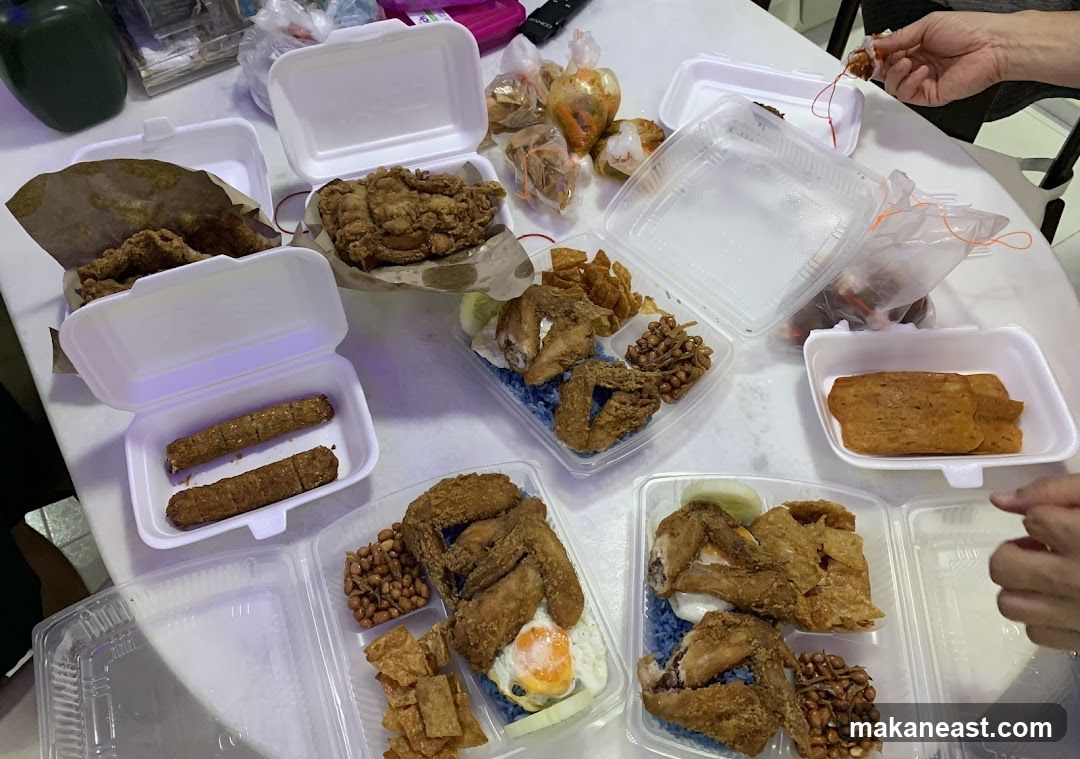 Takeaway Food Spread