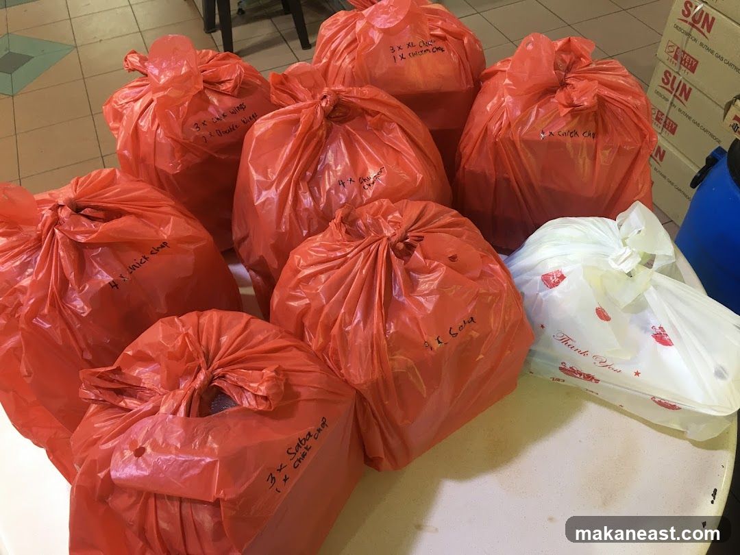 Takeaway Food Bags