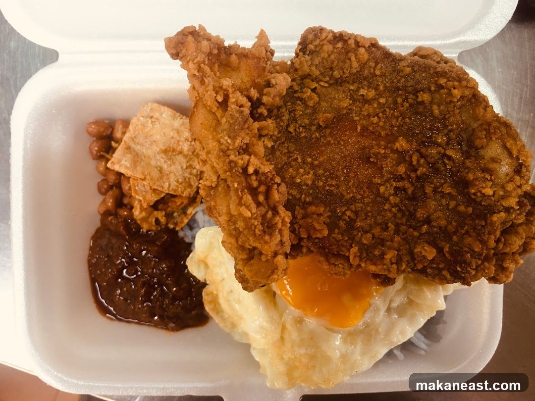 Fried Chicken Rice Box