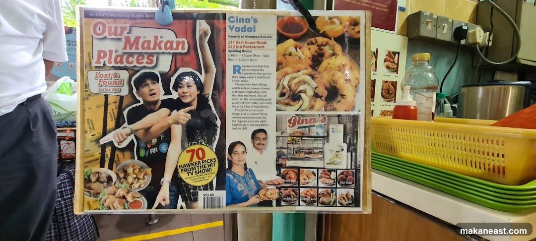 Our Makan Places - Gina's Vadai