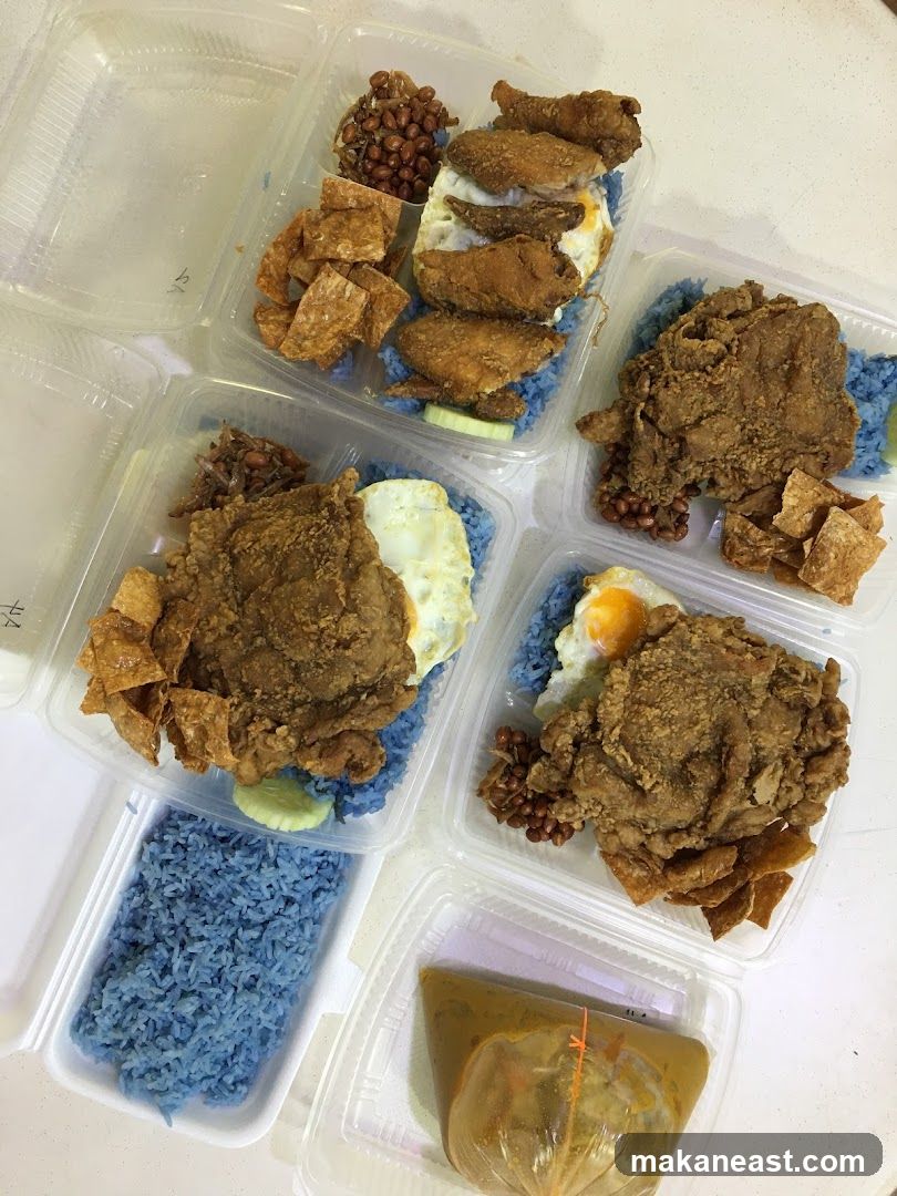 Nasi Lemak Takeaway Boxes