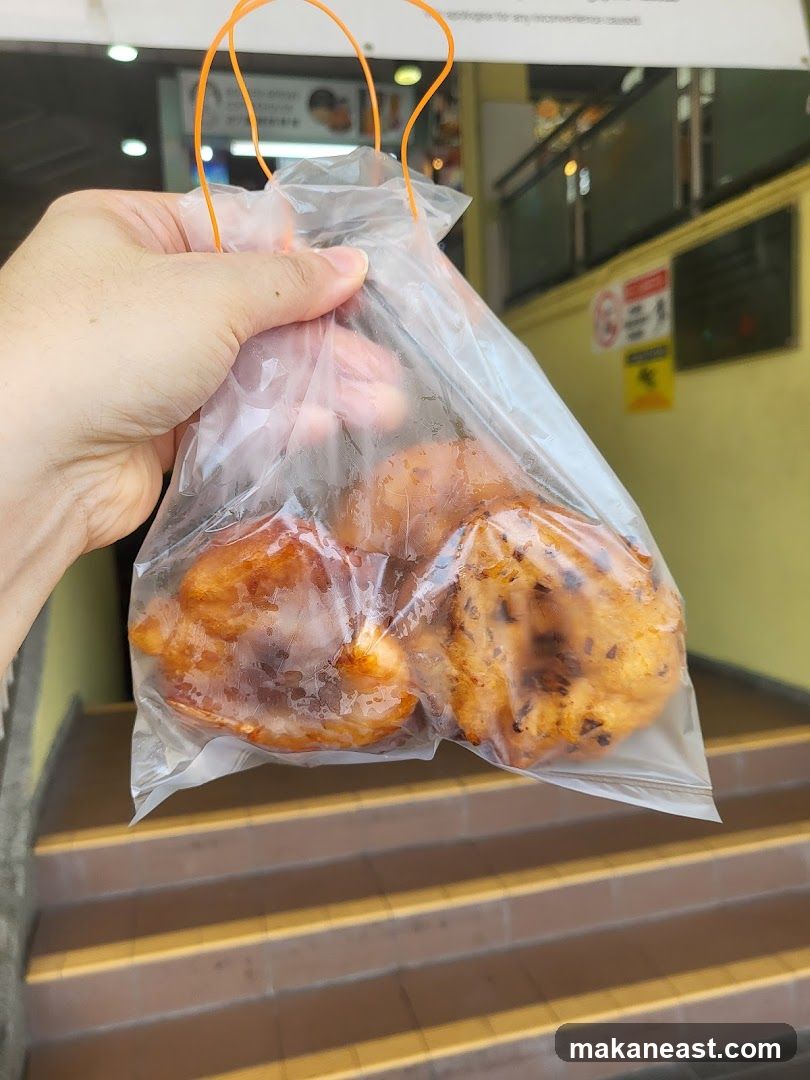Fried Snacks in a Bag