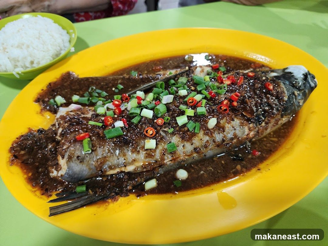 Steamed Fish with Rice