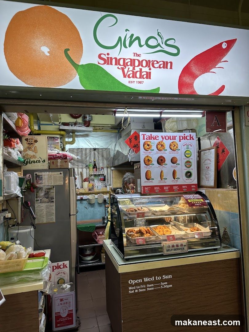 Gina's The Singaporean Vadai