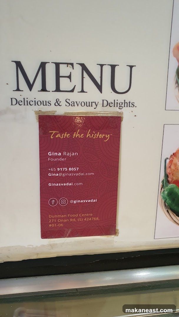 Menu and Contact Information