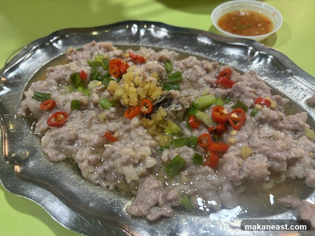 Steamed Minced Pork with Salted Fish