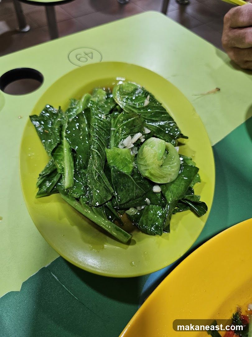 Stir-fried Greens with Garlic