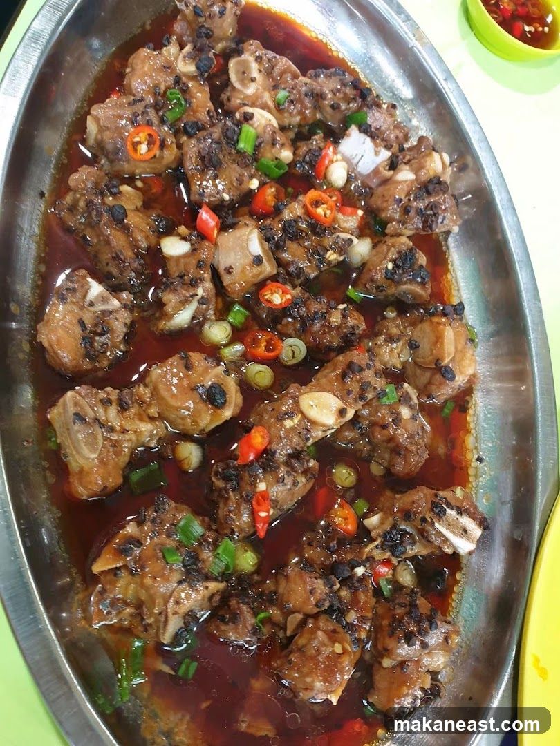 Pork Ribs with Black Bean Sauce