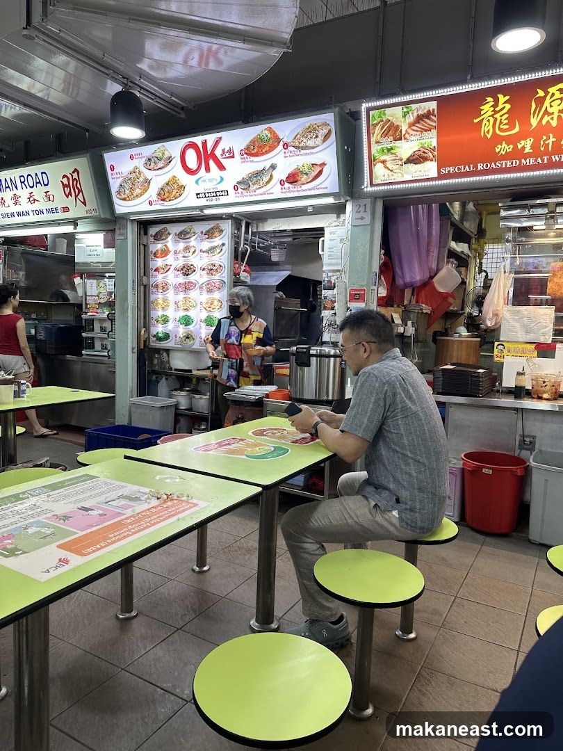 Food Stall with Menu