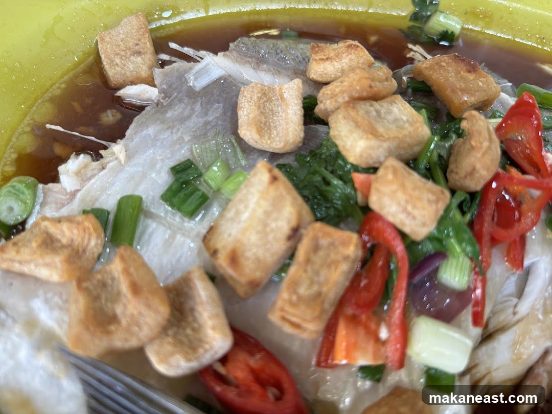 Steamed Fish Dish