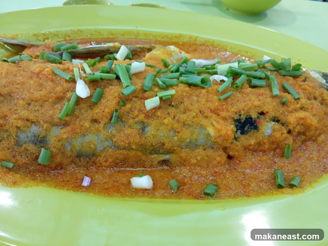 Fish with Chili Paste and Scallions