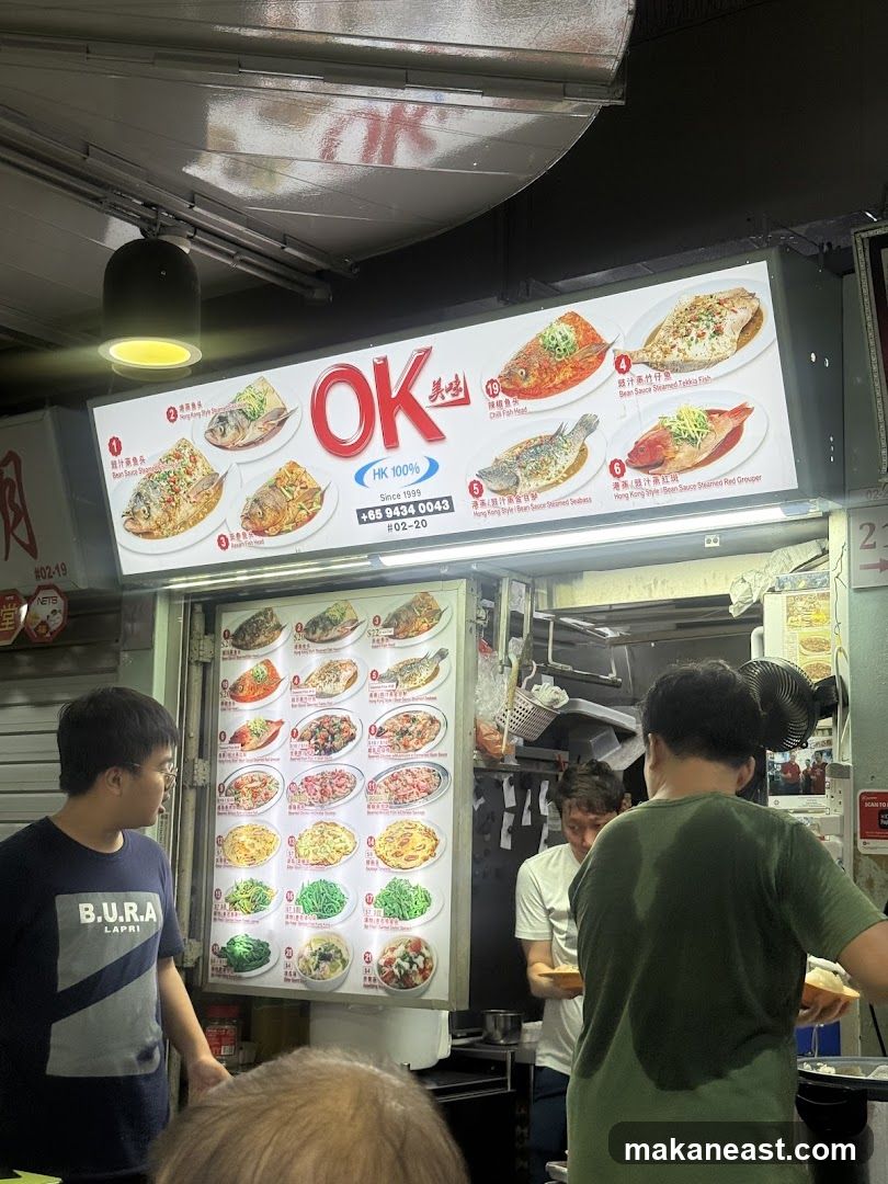Food Stall Menu