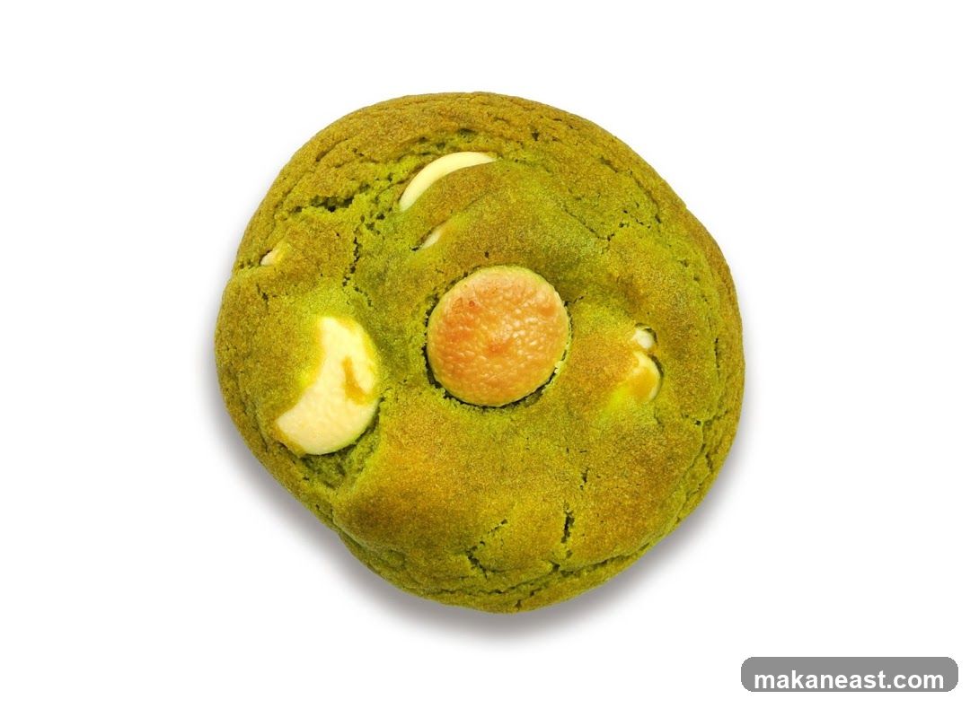 Matcha White Chocolate Chip Cookie