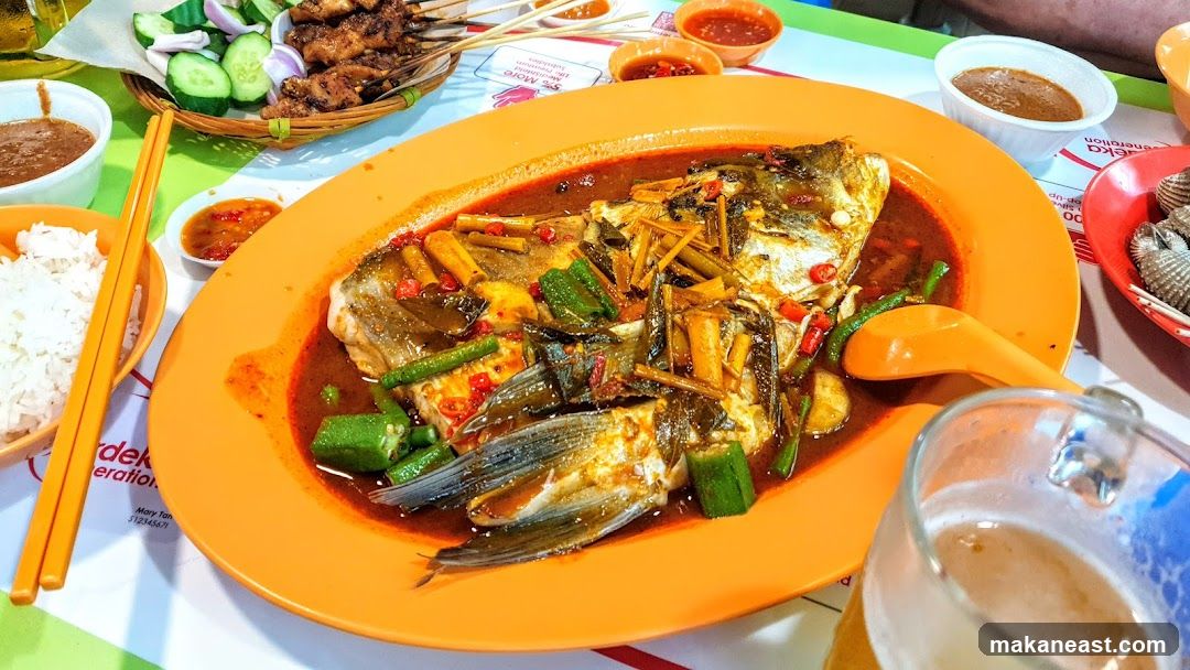 Steamed Fish with Vegetables