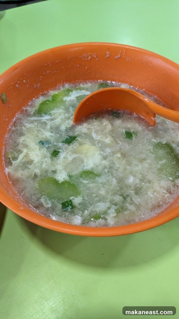 Soup with Egg and Greens