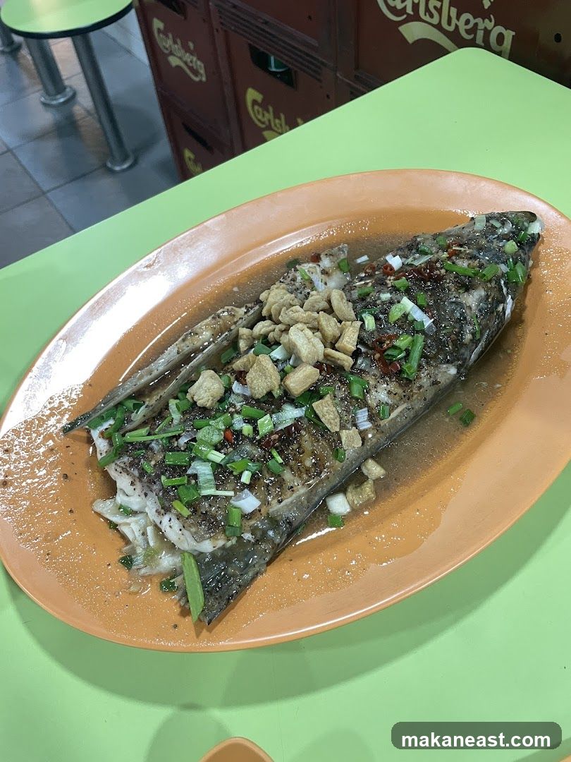 Steamed Fish Dish