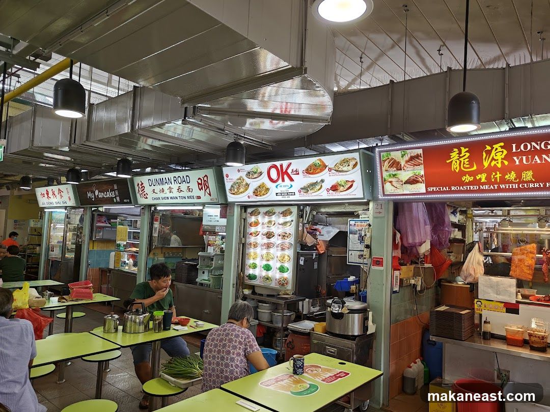 Food Stalls in a Market