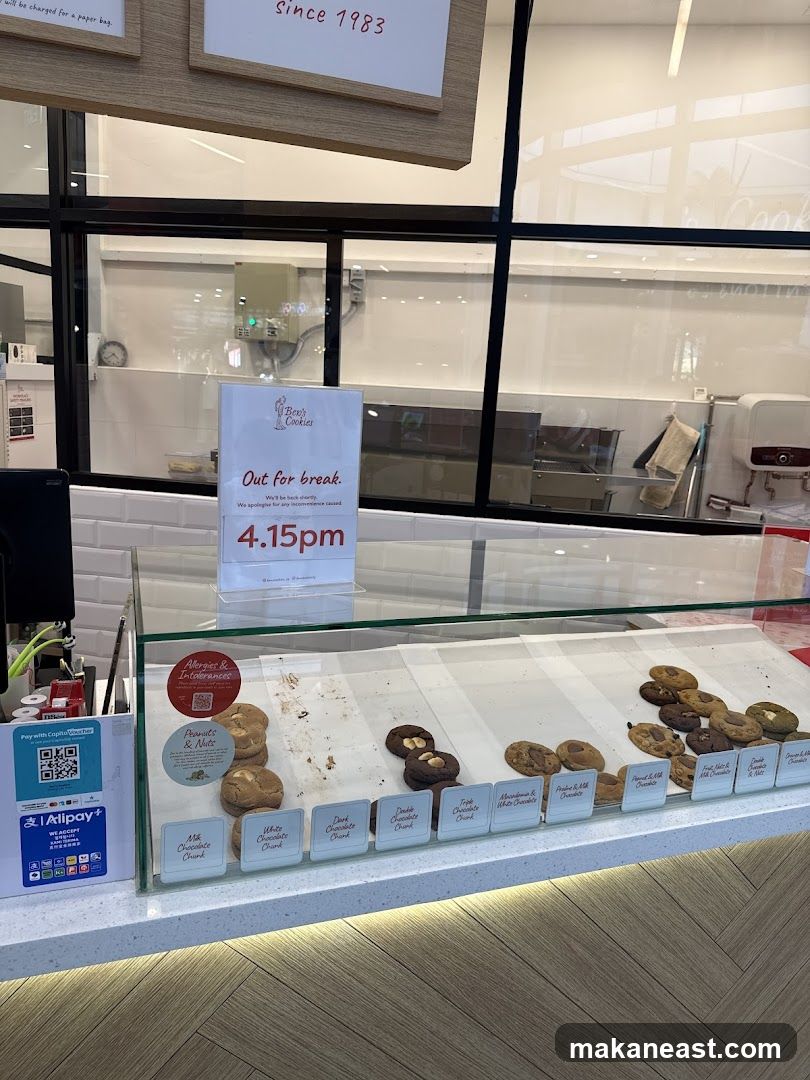 Ben's Cookies Storefront
