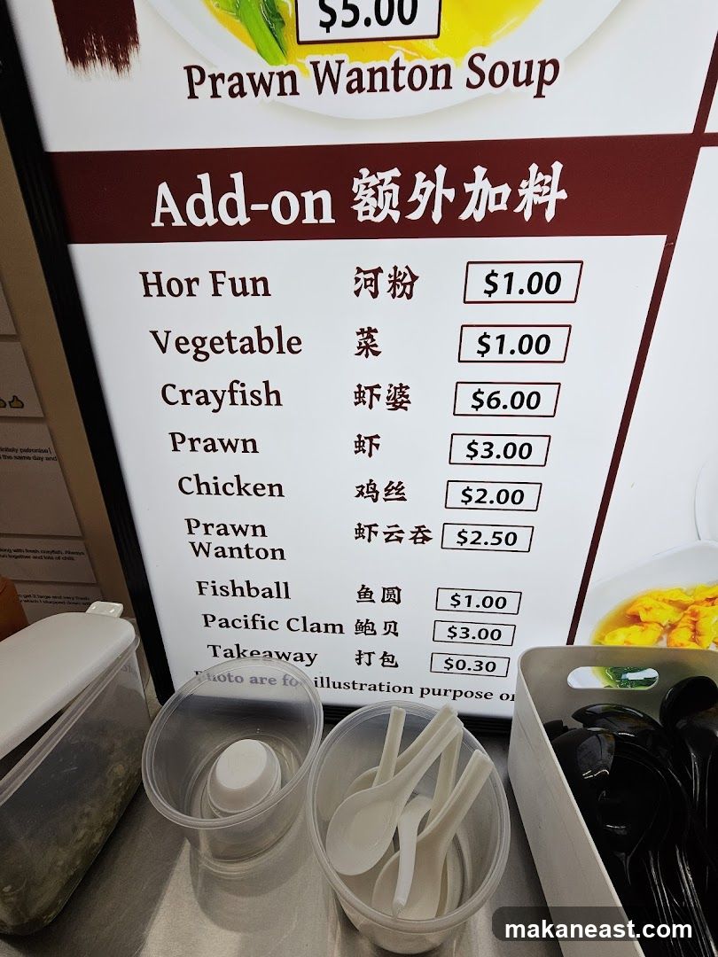 Add-on Menu