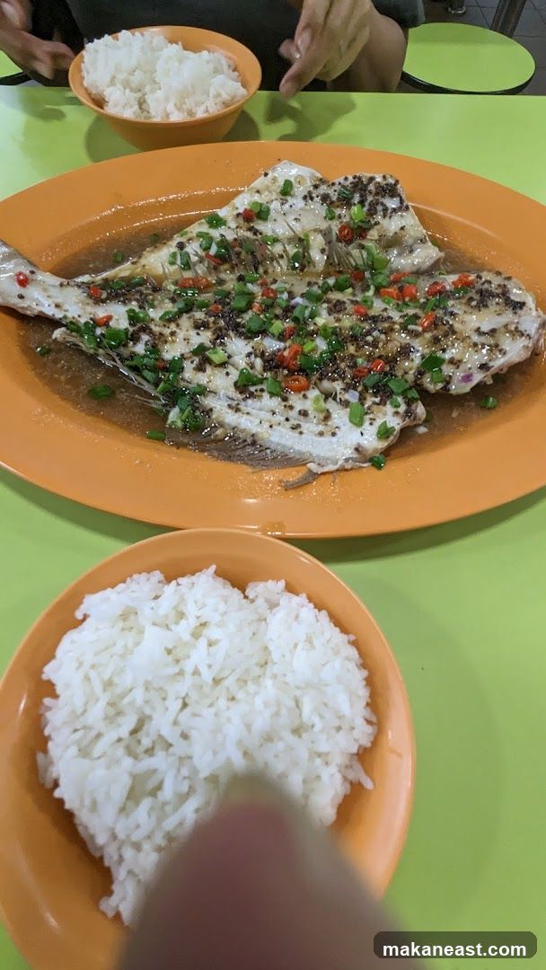 Steamed Fish with Rice