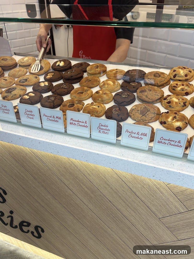 Display of Cookies