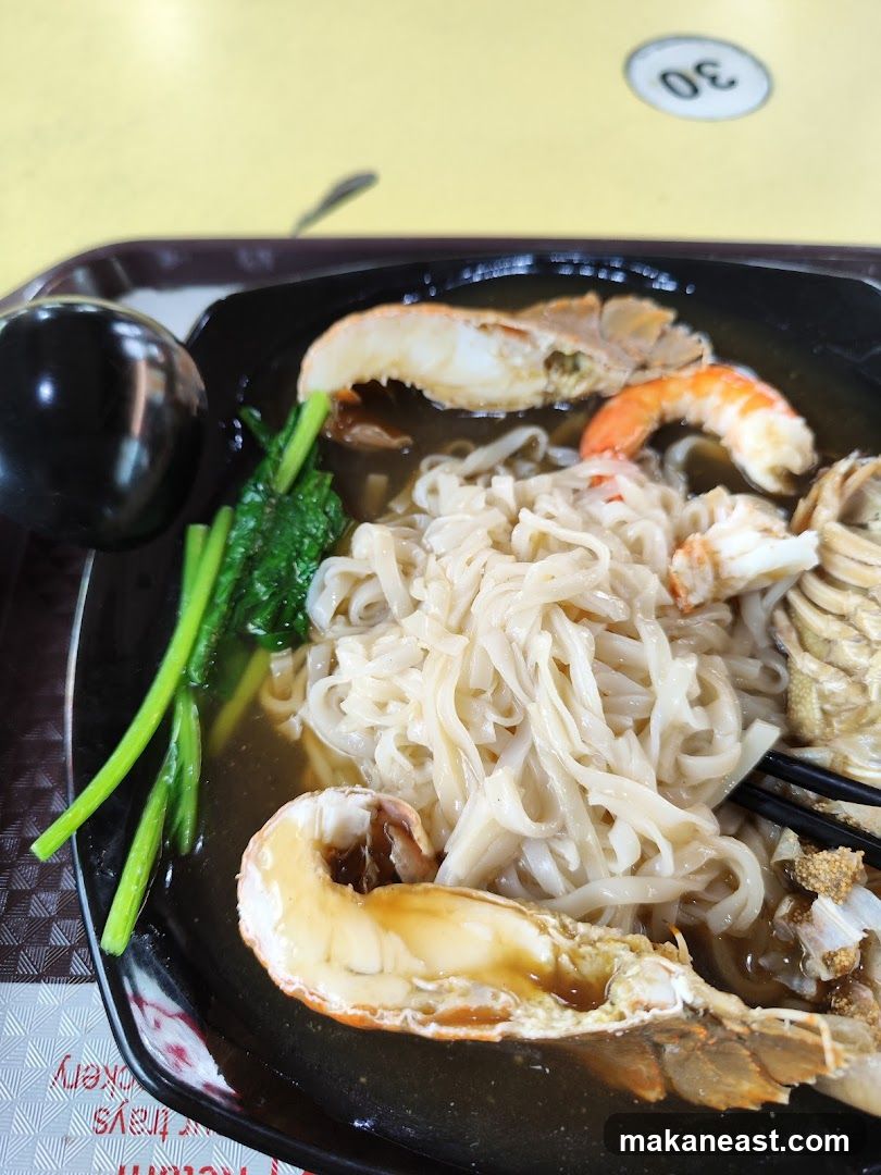Noodle Dish with Seafood