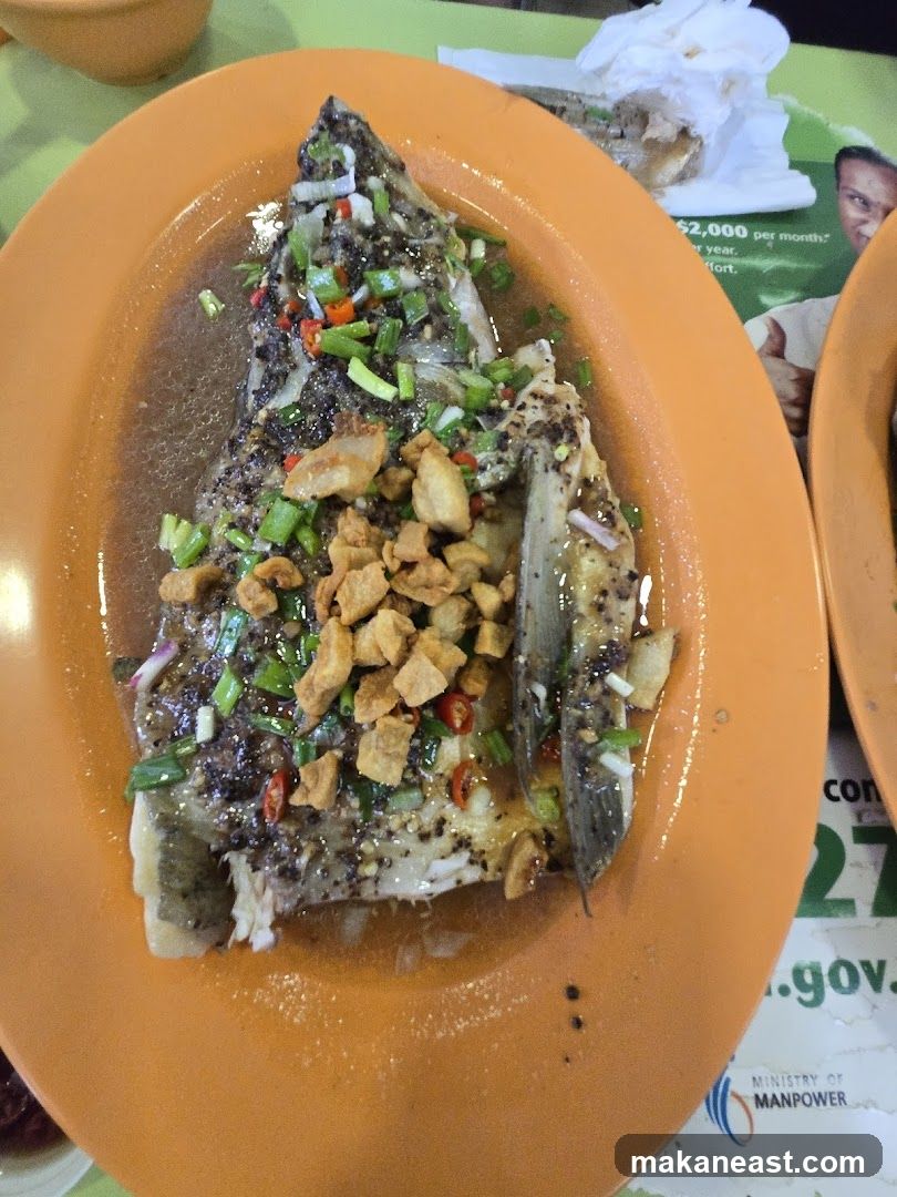 Steamed Fish Dish