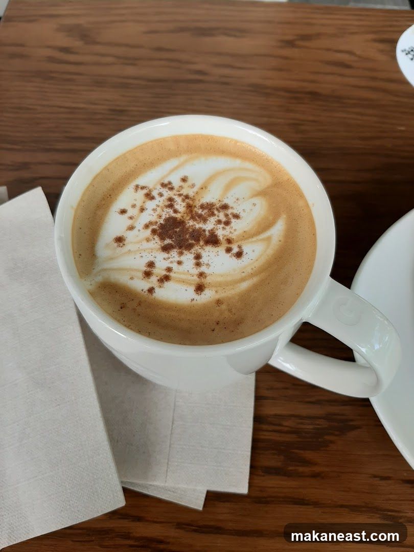 Latte with Cinnamon