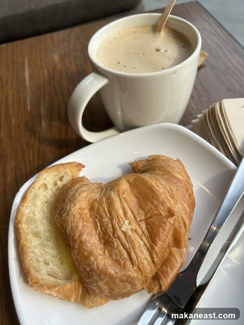 Coffee and Croissant