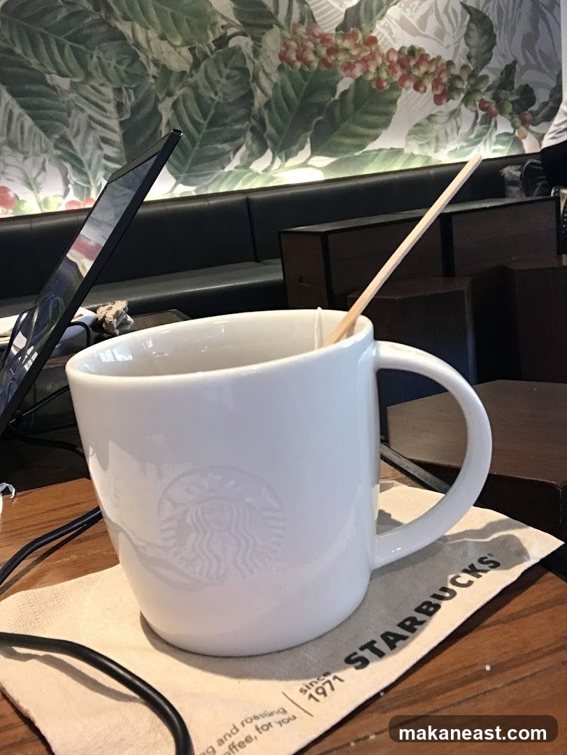 Starbucks Mug and Napkin