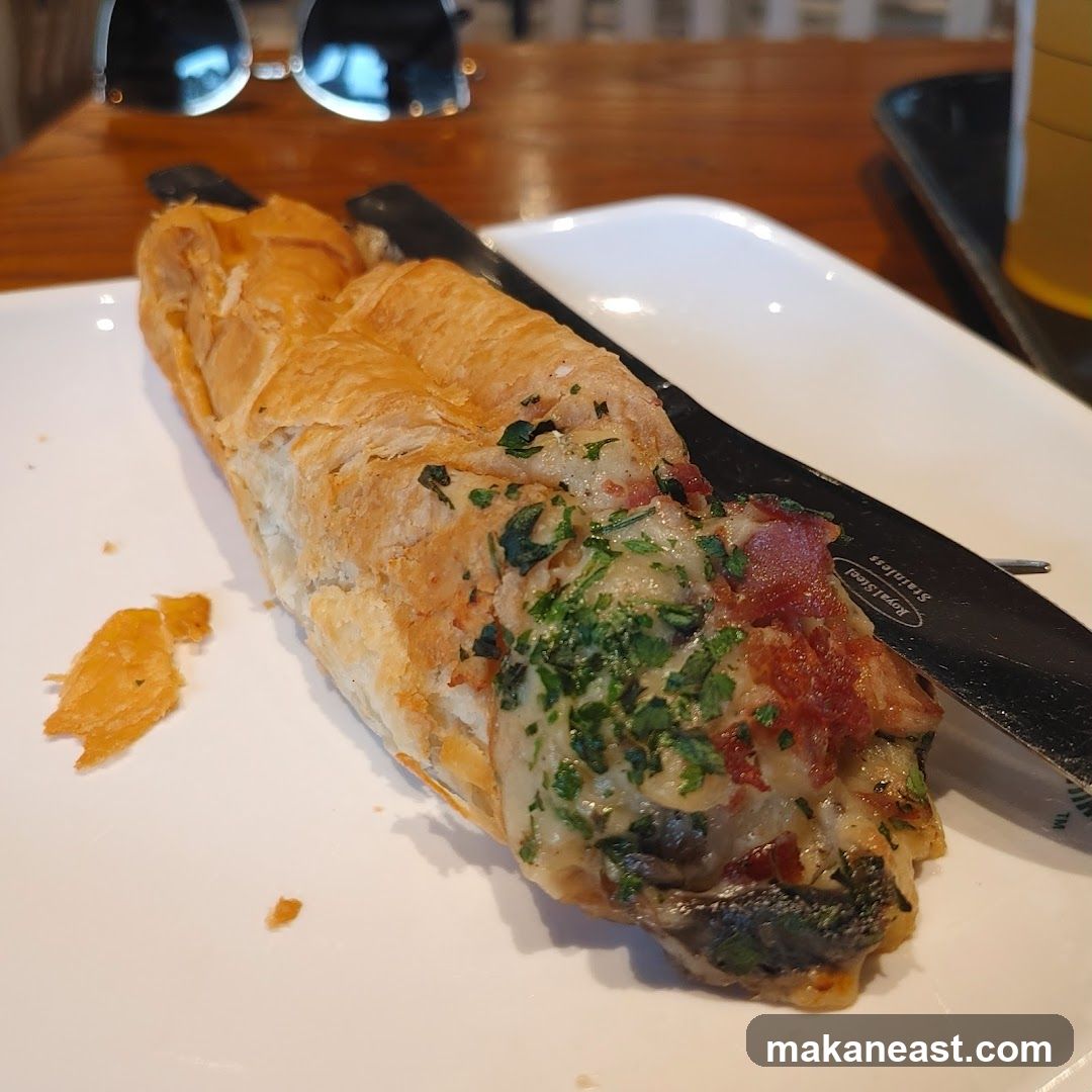 Savory Pastry with Bacon and Herbs