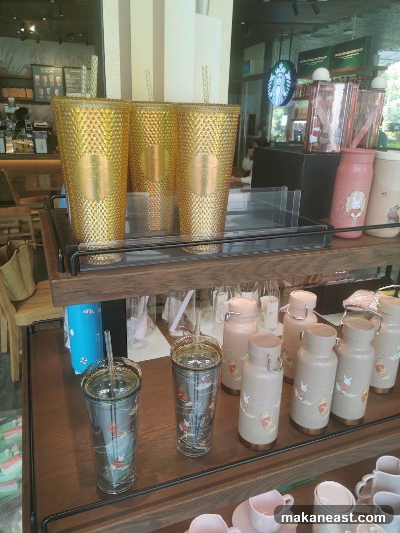 Starbucks Merchandise Display