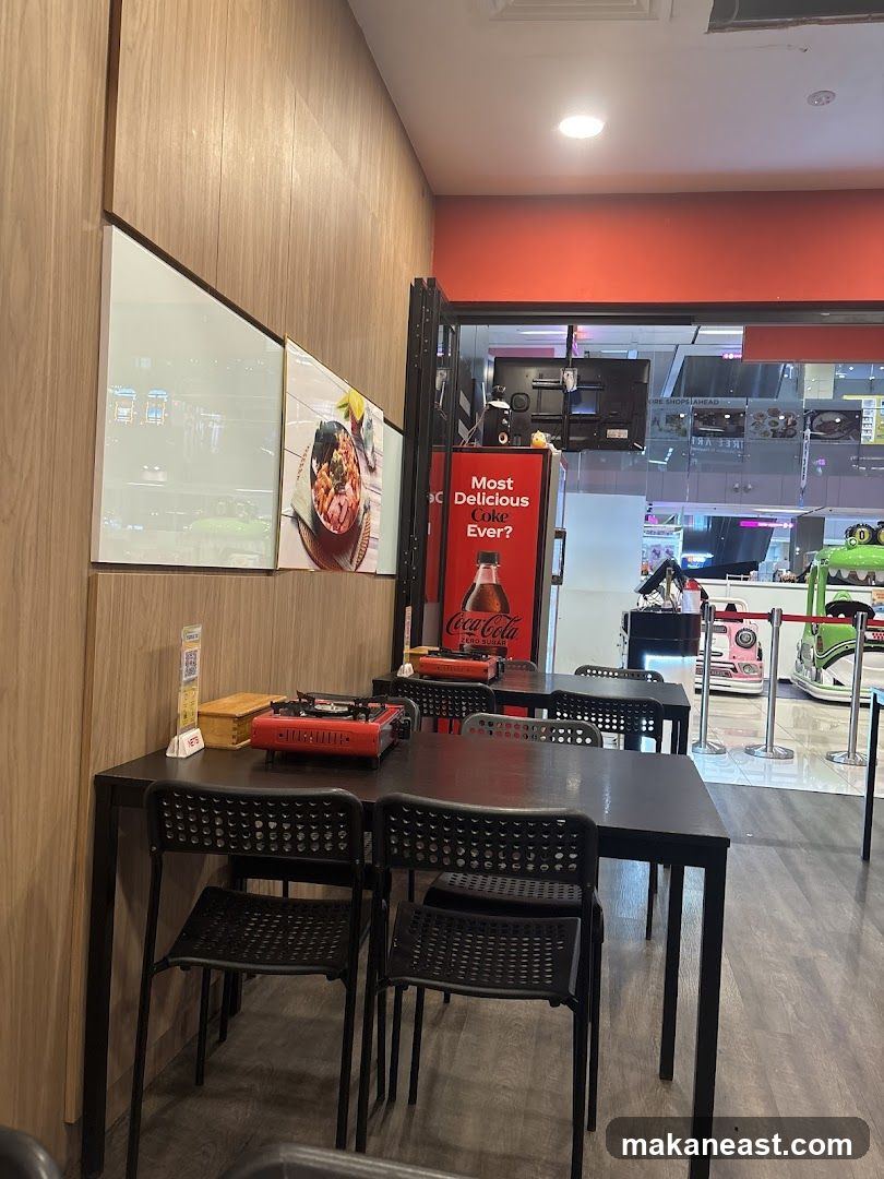 Restaurant Dining Area