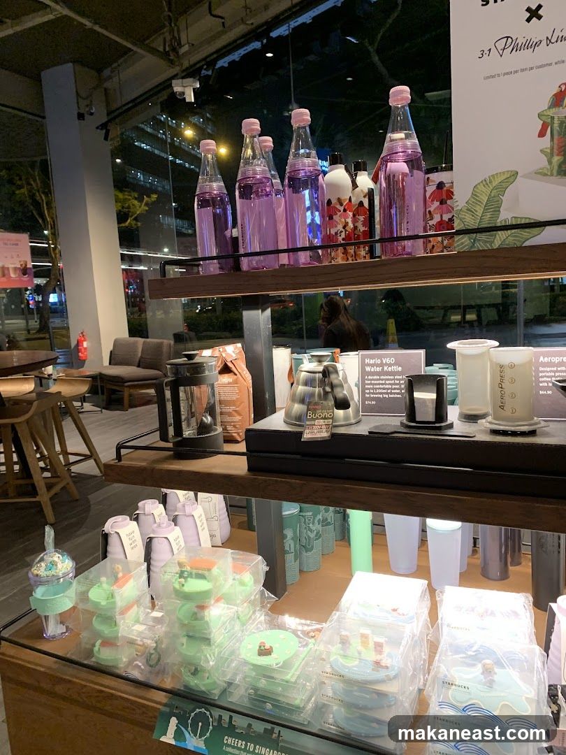 Starbucks Merchandise Display