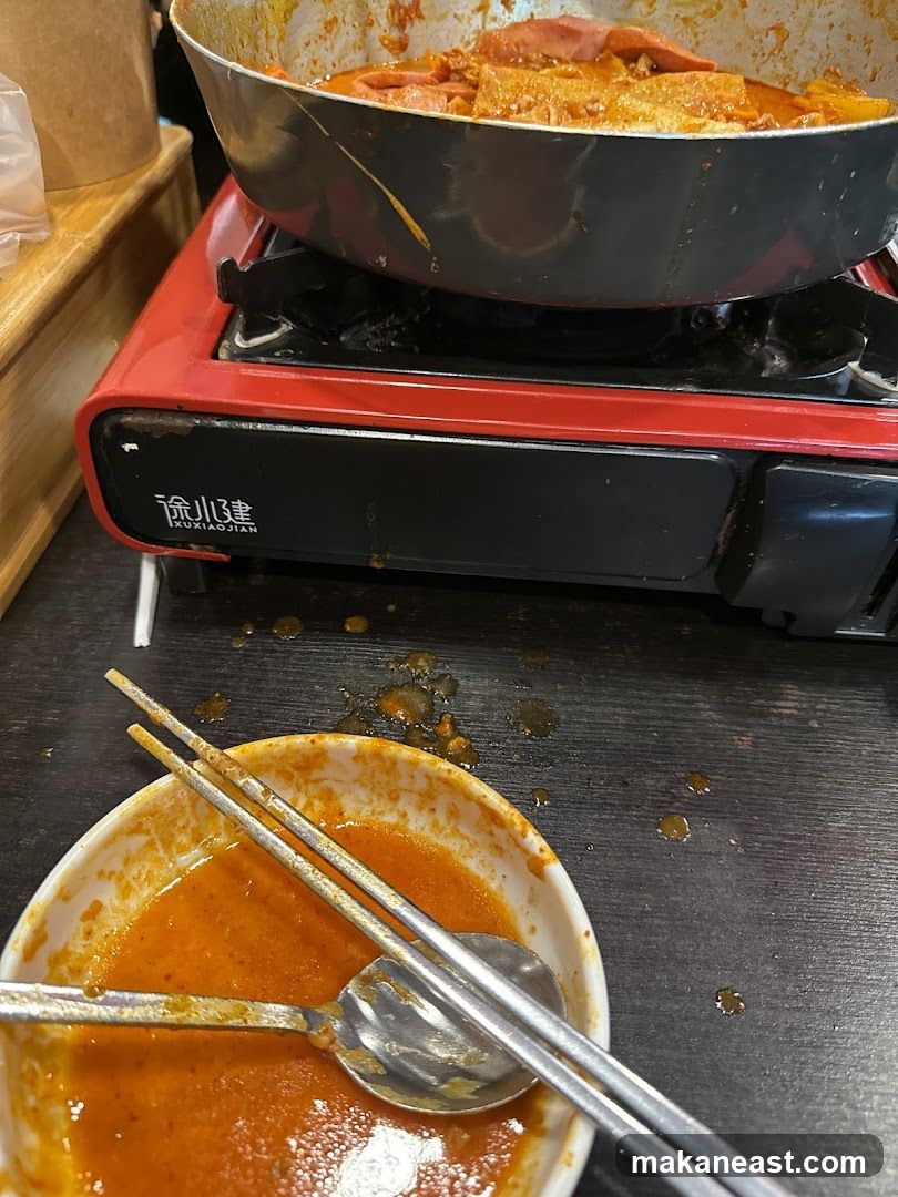 Spicy Stew with Sausage and Tofu
