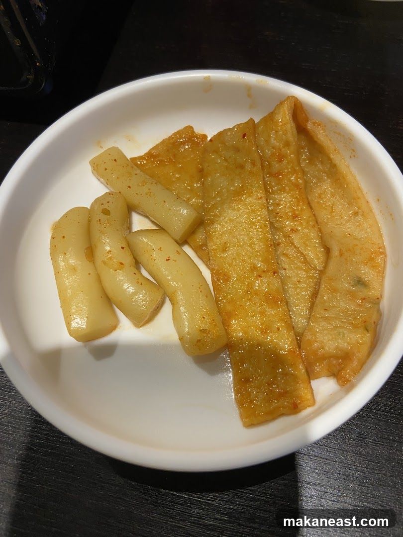 Korean Rice Cakes and Fish Cakes
