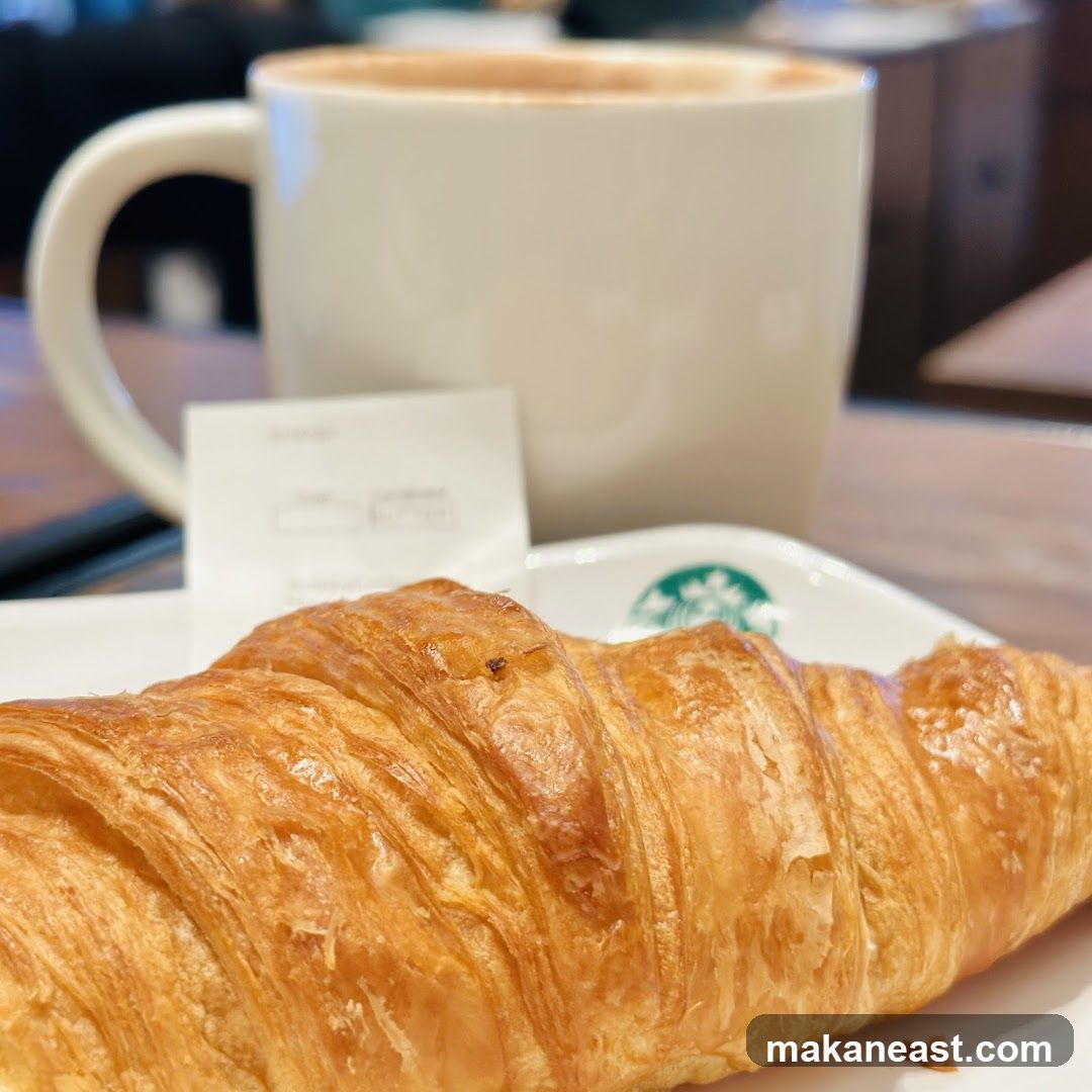 Croissant and Coffee